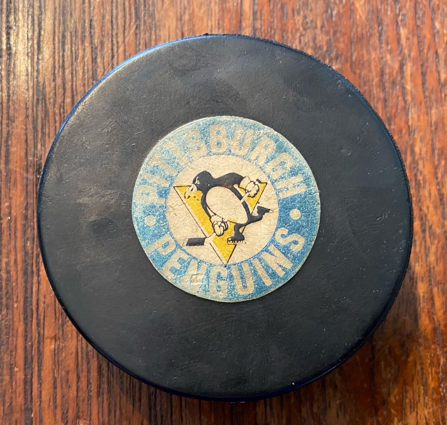 Sabres puck -- boutet